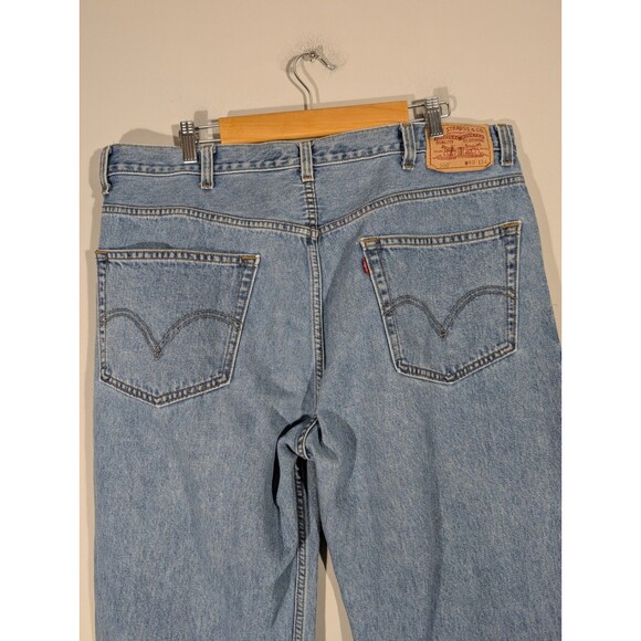 Levi's 550 Men Blue Relaxed Fit Denim Jeans Sz 40 Workwear Western Cowboy - Picture 8 of 12